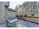 Spacious deck offering a serene space for outdoor enjoyment and relaxation at 420 Woodbrook Way, Lawrenceville, GA 30043