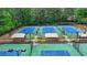 This community has several tennis courts available to its residents at 420 Woodbrook Way, Lawrenceville, GA 30043