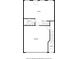 Floorplan with rooms labeled: room, bath, foyer, garage at 4662 Creekside Villas Se Way, Smyrna, GA 30082