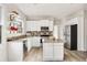 Contemporary kitchen with stainless appliances, granite counters, and white cabinets at 170 Maple View Ct, Dallas, GA 30157