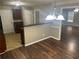 Open dining area seamlessly connected to the kitchen and living spaces, perfect for entertaining at 3999 Riverside Pkwy, Decatur, GA 30034