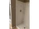 Shower with white shower stall and built in shelving at 3999 Riverside Pkwy, Decatur, GA 30034