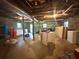 Unfinished basement with washing machine at 1091 Summer Lake Rd, Lithia Springs, GA 30122