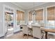 Cozy dining room leading to outdoor patio area at 16 Ramsey St, Roswell, GA 30075