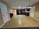 Open concept kitchen allows guests to mingle from the living room to the kitchen at 4667 Derby Loop, Fairburn, GA 30213