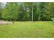 Expansive backyard with vibrant green grass and natural wooded area, perfect for outdoor enjoyment at 3641 Willow Club Dr, Loganville, GA 30052