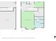 Floor plan showing garage, Primary bedroom, bath, and other rooms at 5152 Rapahoe Trl, Atlanta, GA 30349