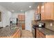 Kitchen with stainless steel appliances and granite countertops at 5152 Rapahoe Trl, Atlanta, GA 30349