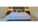 Comfortable main bedroom with a large bed, modern lamps, and decorative area rug at 1744 Millview Dr, Marietta, GA 30062