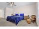 Bedroom featuring two twin beds, a chair, and neutral carpeting at 1241 Skylar Ridge Cir, Buford, GA 30519