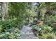 A tranquil garden path surrounded by lush greenery and flowers at 430 Lindbergh Ne Dr # M1, Atlanta, GA 30305