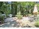 Outdoor patio area features a grill, dining table, and potted plants, ideal for gatherings at 430 Lindbergh Ne Dr # M1, Atlanta, GA 30305