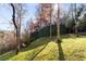 Beautiful home exterior featuring a lush green lawn and an ivy-covered retaining wall at 675 W Paces Ferry Nw Rd, Atlanta, GA 30327