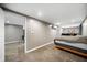 Bedroom featuring carpeted floors, neutral color palette, and recessed lighting at 1300 Indian Nw Trl, Atlanta, GA 30327