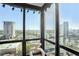 Stunning city view from a condo with floor-to-ceiling windows and modern architecture at 2870 Pharr Court S Nw # 2006, Atlanta, GA 30305