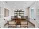 Bright office space with custom shelving, and French doors at 313 Canoe Pl, Villa Rica, GA 30180
