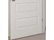 A white paneled door with a black handle, leading to a closet or bedroom at 195 Amberjack Trl, Covington, GA 30016