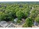 Scenic aerial shot of a home situated amongst dense trees, offering a peaceful, private atmosphere at 428 Sycamore Dr, Decatur, GA 30030