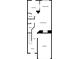 Layout of the first floor of a house, including kitchen, living room, garage and foyer at 2890 Ridgeview Sw Dr, Atlanta, GA 30331