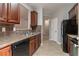 Well-lit kitchen featuring an island sink and ample countertop space at 2890 Ridgeview Sw Dr, Atlanta, GA 30331