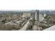 Panoramic aerial view of the city skyline and surrounding neighborhoods at 2626 Peachtree Nw Rd # 804, Atlanta, GA 30305