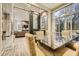 Well-decorated space combining dining and seating areas for a cozy and functional living experience at 2626 Peachtree Nw Rd # 804, Atlanta, GA 30305