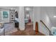 Hallway view of upstairs living area with doorway view into the bedroom at 129 Old Alabama Se Rd, Emerson, GA 30137