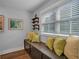 Cozy reading nook with a bench seat, pillows, and natural light at 129 Old Alabama Se Rd, Emerson, GA 30137