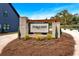 Ferguson Corners neighborhood sign with beautiful landscaping at 129 Old Alabama Se Rd, Emerson, GA 30137