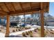 Community area featuring manicured lawns, walking path and bench seating at 2882 Cadence Walk Rd, Atlanta, GA 30360