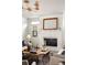 Living room with a fireplace and neutral decor at 1602 Windsor Walk, Avondale Estates, GA 30002