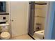 Bathroom view with accessible handrails at 4033 Louise St, Powder Springs, GA 30127