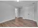 This bedroom features wood floors and a double door closet at 131 Old Alabama Se Rd, Emerson, GA 30137