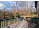 Deck overlooking a well maintained spacious backyard at 2321 Birdie Ln, Duluth, GA 30096