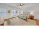 Bright bedroom with hardwood floors and a large window at 1527 Markan Ne Dr, Atlanta, GA 30306