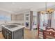 Bright kitchen with large island and eat in area at 1527 Markan Ne Dr, Atlanta, GA 30306