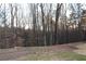 Wooded land shows the potential for building a dream home in a private and serene setting at 7382 Knox Bridge Hwy, Canton, GA 30114