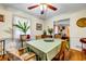 Bright dining room with classic decor, hardwood floors, natural light, and views to the living room at 3354 Wakefield Dr, Decatur, GA 30034