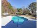 Inviting outdoor pool with a gazebo and fenced-in yard at 3410 Church Rd, Villa Rica, GA 30180