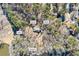 Plat overview of a 3.6 acre Decatur property featuring a home, shed, carport, and gate with approximate lot lines indicated at 3000 Cathedral Pl, Decatur, GA 30034