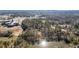 Aerial view of Decatur, GA showcasing a nearby lake and lush surroundings at 3000 Cathedral Pl, Decatur, GA 30034