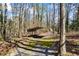 Covered carport and parking area nestled among lush greenery at 3000 Cathedral Pl, Decatur, GA 30034