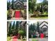 A unique exterior elevation with stone accents, statues, and a red carpet entrance at 3000 Cathedral Pl, Decatur, GA 30034