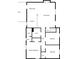 Detailed floorplan of the second floor including the kitchen, bedrooms, bathrooms and living spaces at 72 Diane Ct, Dallas, GA 30157