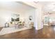 Bright living room with hardwood floors, neutral decor, and ample natural light at 765 Glengate Pl, Atlanta, GA 30328