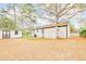 Backyard featuring a storage shed and the back of the detached garage at 2769 Glenwood Se Ave, Atlanta, GA 30317
