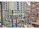 Stunning city view through large windows with a glimpse of skyscrapers and cityscape at 805 Peachtree Ne St # 317, Atlanta, GA 30308
