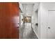 Modern condo entryway featuring polished concrete floors and an open floor plan at 130 Arizona Ne Ave # 106, Atlanta, GA 30307