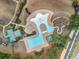 Bird's eye view of a community pool showcasing its lap pool and recreational amenities at 1069 Eagles Brooke Dr, Locust Grove, GA 30248