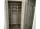 Spacious closet with shelving and rod, providing ample storage space at 1454 Walnut Log Pl, Austell, GA 30168